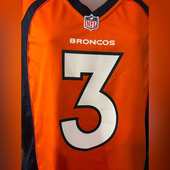 NWT - NFL Bronco On Field Russell Wilson #3 Jersey - Picture 5 of 12